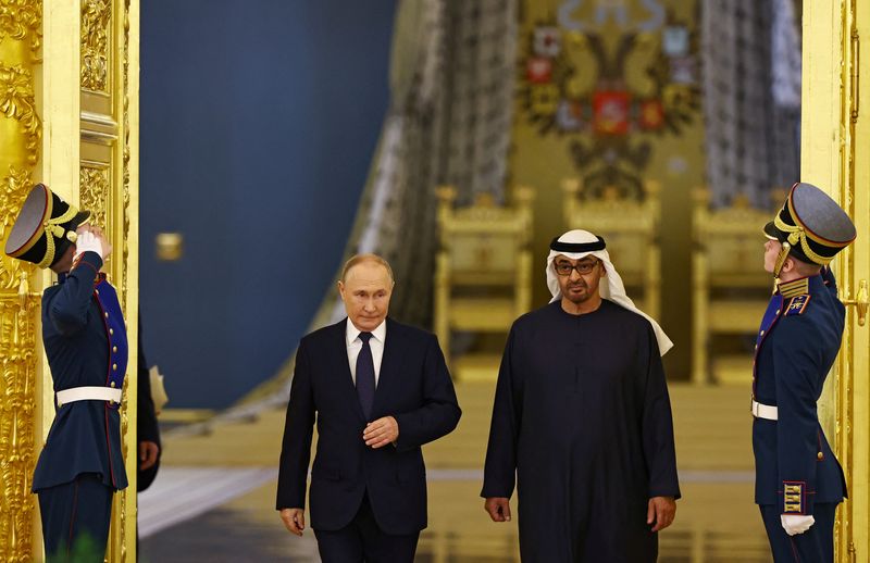 UAE president tells Putin: we are ready to help resolve Ukraine crisis