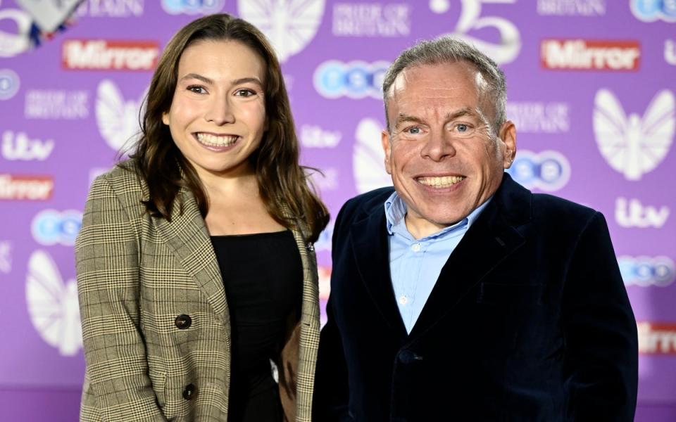 Warwick Davis makes first red carpet appearance since death of wife