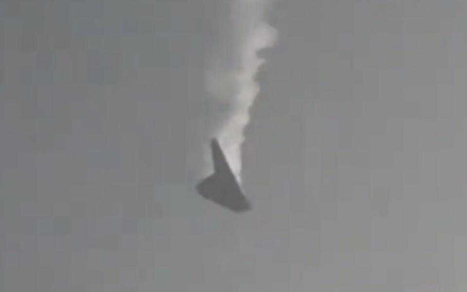 Watch: Russia shoots down own drone prototype