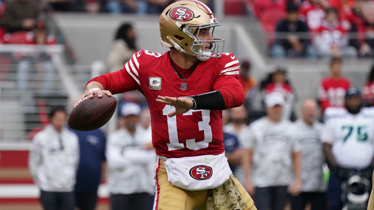 49ers QB Purdy appears to leave practice with shoulder injury