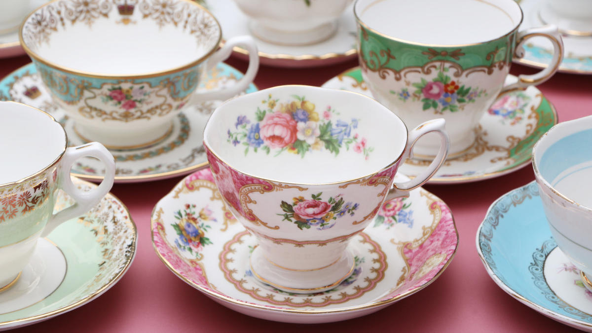 An Easy Way To Make Stains In Vintage China Completely Disappear