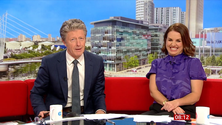 BBC Breakfast: Charlie ‘flustered’ after awkward moment