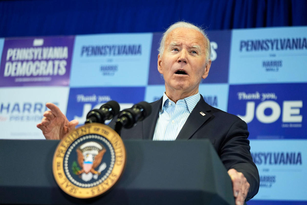 Biden’s election season draws quietly to a close