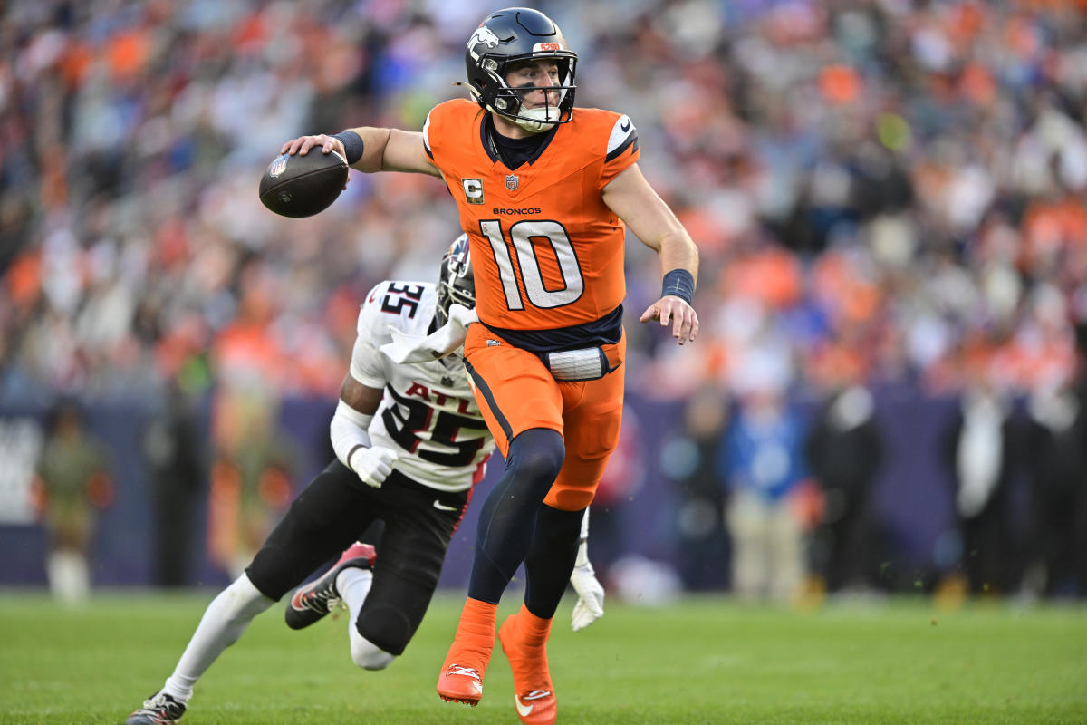 Bo Nix continues to impress, carves up Falcons in Broncos blowout; Michael Penix Jr. sees late playing time for Atlanta