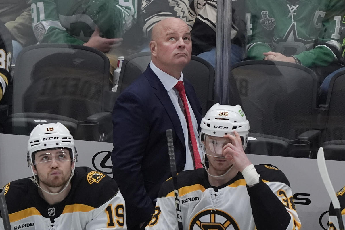 Bruins fire coach Jim Montgomery amid slow start to regular season