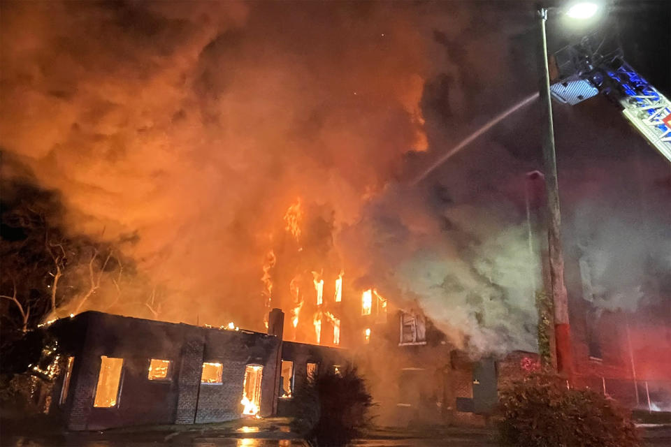 Building at struggling HBCU Knoxville College destroyed in fire