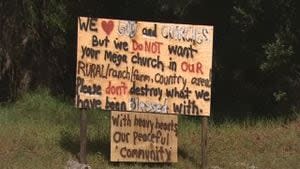 East Orange County residents fighting plans for “mega church” in rural neighborhood