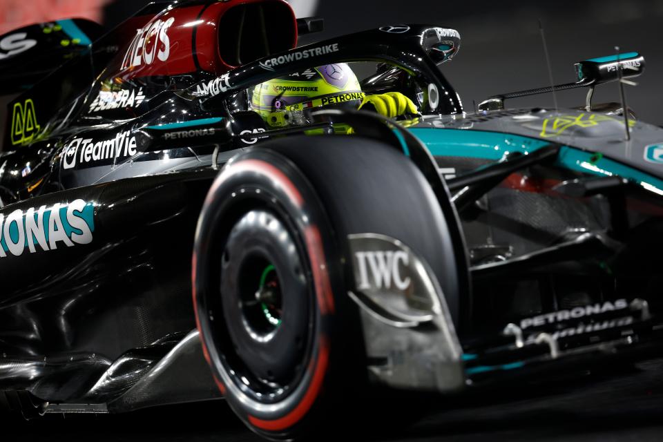 F1 Las Vegas GP LIVE: Race start time, stream and updates as George Russell starts on pole