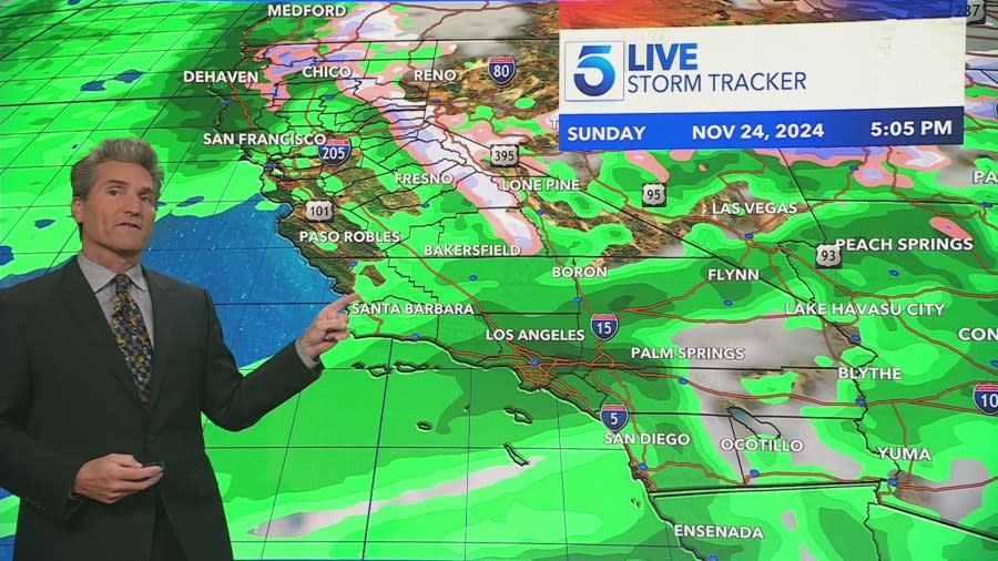 First significant rain of season on track to arrive in Southern California this weekend