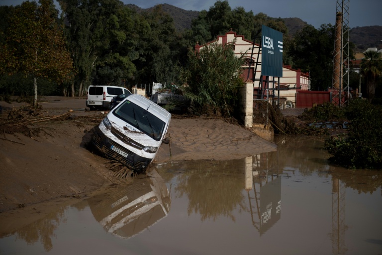 Flood-hit Spain drenched by wettest October on record