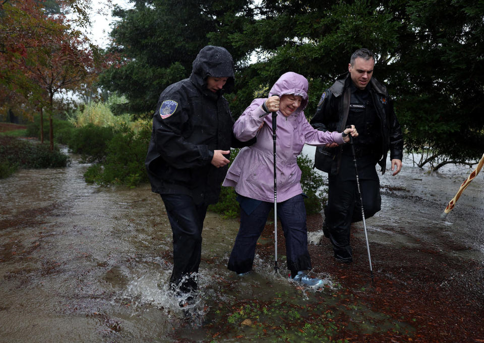 Flooding in California as more winds are set to hit battered Northwest