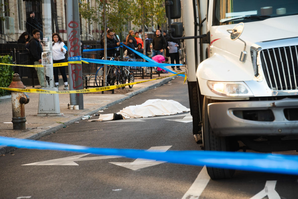 Friends’ wrestling match ends with man’s head crushed by box truck in Brooklyn