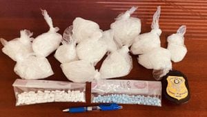 GA man arrested for probation violation ends up with drug trafficking charges