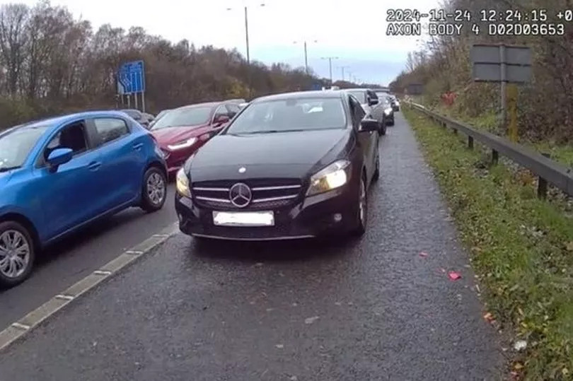 HUNDREDS of drivers slapped with fines after delaying emergency services on motorway