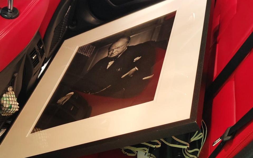 I thought it was a cheap copy – but I had bought the stolen Churchill portrait ‘worth millions’