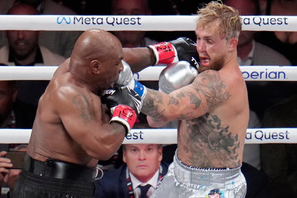 Jake Paul beats Mike Tyson on points in controversial boxing match