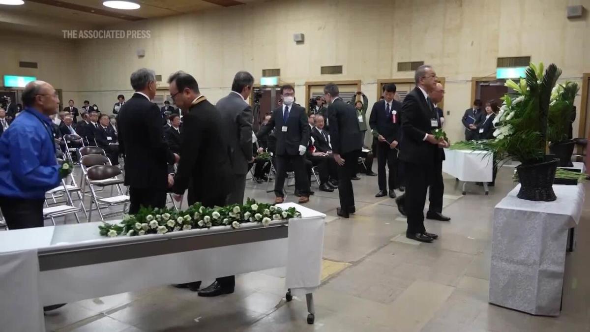 Japan holds Sado mines memorial despite South Korean boycott