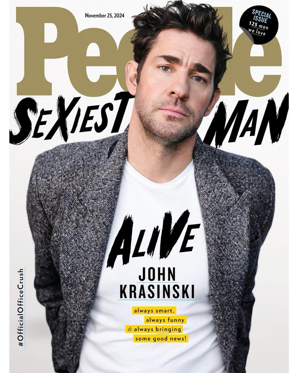 John Krasinski is People’s Sexiest Man Alive. Everything we know about how he was chosen — and why debate over the selection is good for sales.