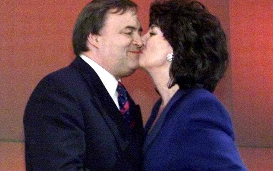 John Prescott beams with happiness next to wife Pauline in last snap before his death