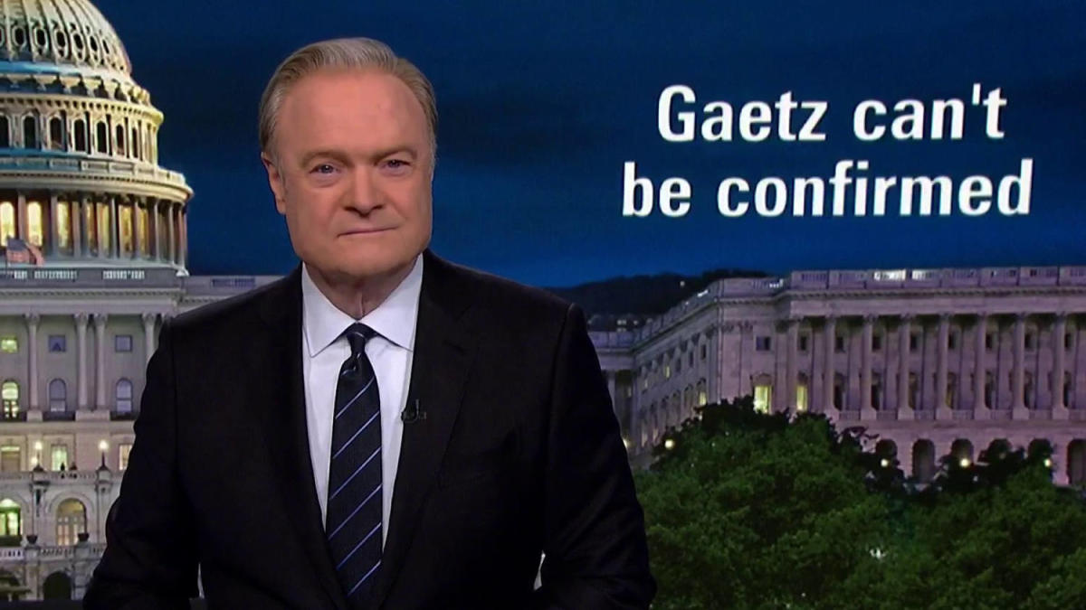 Lawrence: Matt Gaetz cannot possibly survive a Senate confirmation hearing