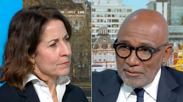 ‘Let Me Finish’: Liz Kendall Clashes With Trevor Phillips Over Government Benefit Crackdown