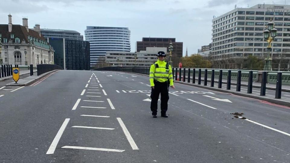 Man critical after stabbing on Westminster Bridge