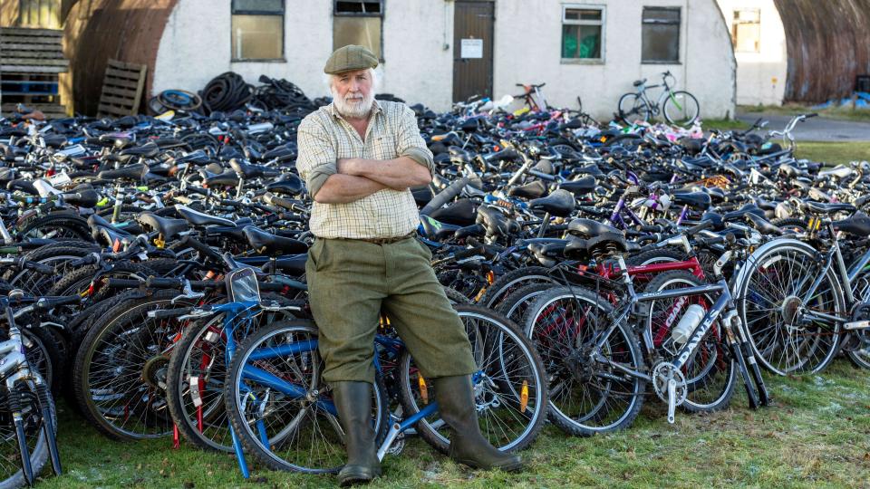 Man has 500 bikes for Africa refused at port