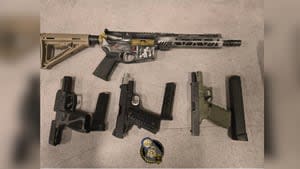 Multiple guns seized after search warrants in DeKalb County