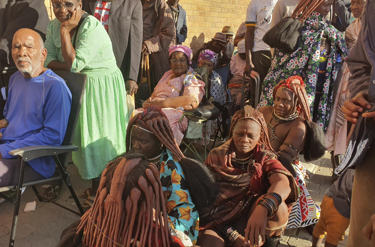 Namibia votes for president and the chance for its first female leader