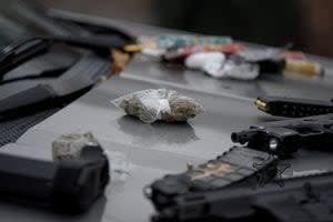 Nearly 30 arrests, meth, illegal guns seized during crime blitz