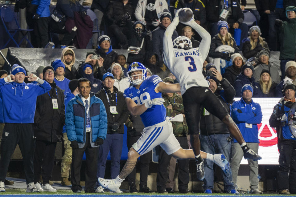 No. 6 BYU’s undefeated season ends with 17-13 loss to Kansas