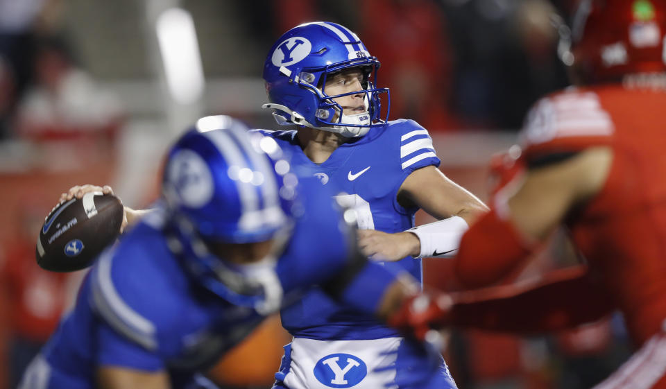 No. 9 BYU stuns Utah 22-21 on last-minute field goal after controversial penalty sparks winning drive