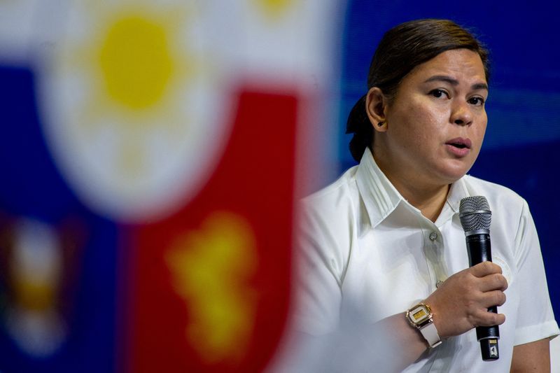 Philippine VP says she would have Marcos assassinated if she were killed