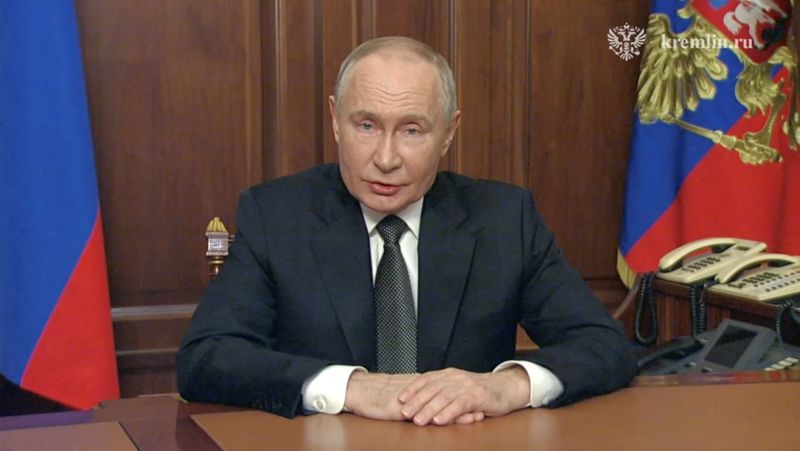 Putin says Ukraine war is going global