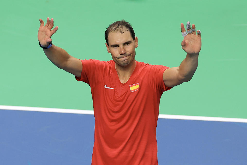 Rafael Nadal loses to Botic van de Zandschulp at Davis Cup in final match before retirement