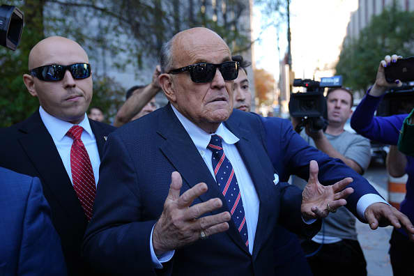 Rudy Giuliani lawyers seek to quit defamation claim case over ‘fundamental disagreement’