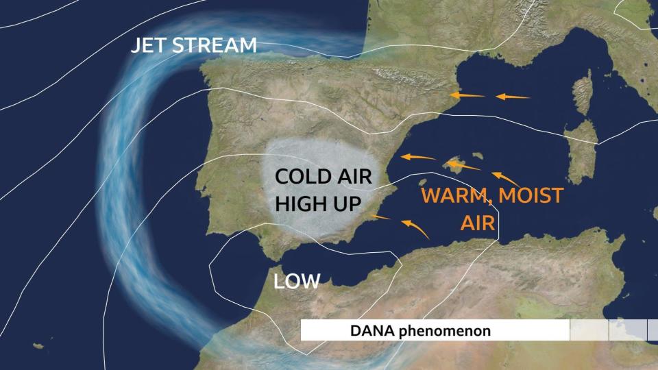 Spain braces for torrential rain as new weather system reaches Med coast