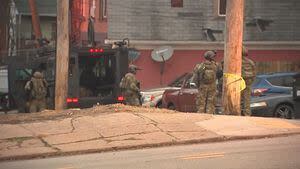 SWAT searches Pittsburgh building after man was hurt in overnight shooting