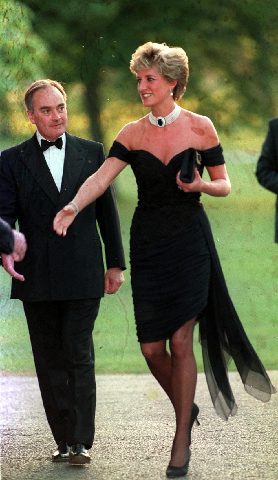 Swedish model Elsa Hosk sparks backlash for recreating Princess Diana’s iconic revenge dress for Halloween