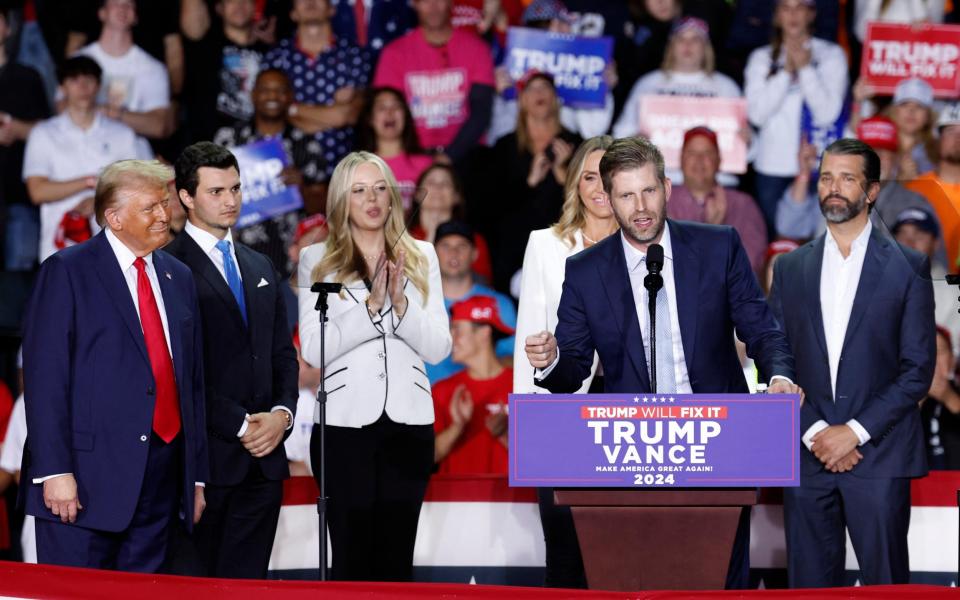 ‘Swinney got it so damn wrong’: Eric Trump on Donald’s looming war with the SNP