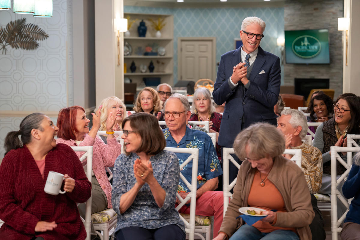 Ted Danson and Mike Schur agree ‘we’re really bad about talking about aging.’ With ‘A Man on the Inside,’ they hope to change that.