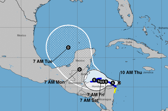 Tropical Storm Sara could become a hurricane next week… how concerned should we be?