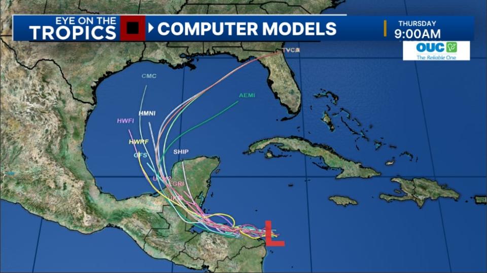 Tropical Storm Sara forms in western Caribbean