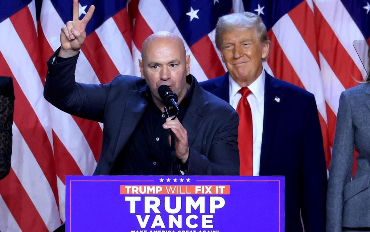 Trump ally Dana White says he wants nothing more to do with ‘disgusting’ politics