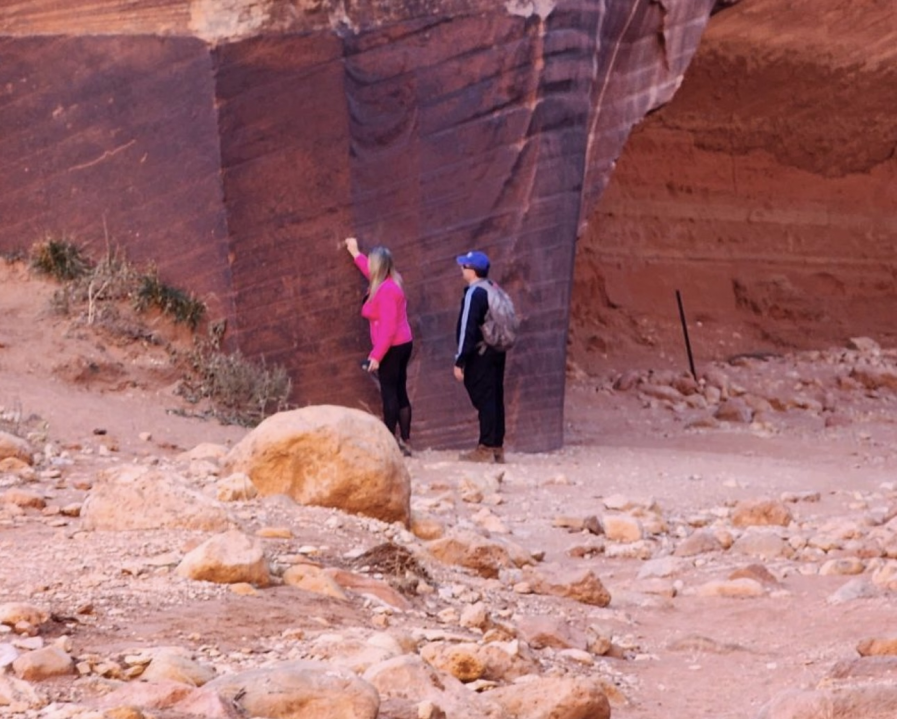 Vandals caught on camera defacing ancient Utah petroglyphs, investigation underway