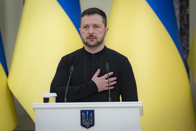 Zelensky: Ukraine not yet in a position for war talks with Russia