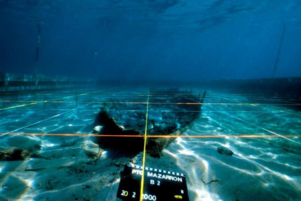 2,600-year-old shipwreck is raised from waters off Spain