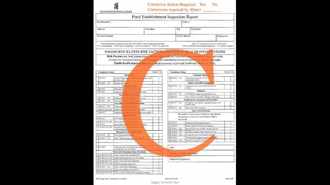 3 MS Coast restaurants fail health inspections, with one failing for 9th time in 10 years