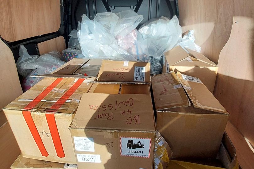 A property in plain sight was found to be hiding a nefarious secret with 90,000 items removed