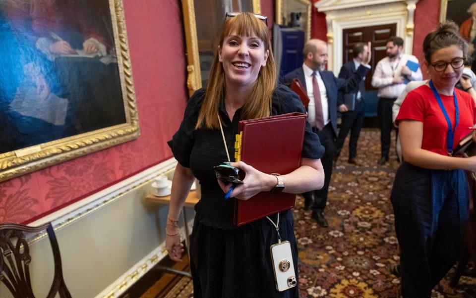 Angela Rayner defends hiring £68k-a-year taxpayer-funded ‘vanity’ photographer